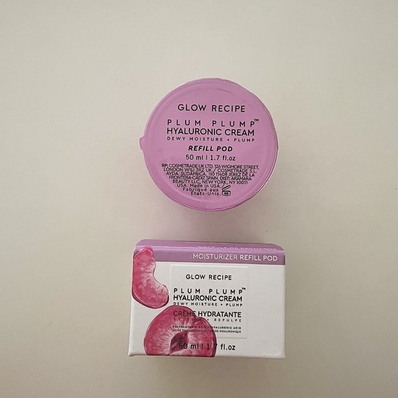 Glow Recipe Plum Plump Hyaluronic Acid Moisturizer REFILL POD 1.7 FL OZ - Picture 4 of 4